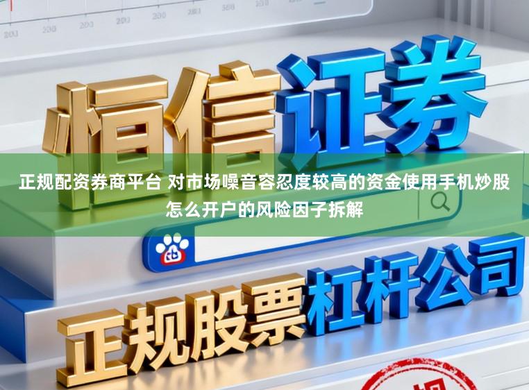 正规配资券商平台 对市场噪音容忍度较高的资金使用手机炒股怎么开户的风险因子拆解