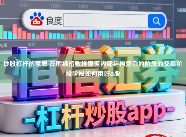 炒股杠杆的意思 在围绕指数维稳但内部结构复杂的阶段的交易阶段阶段如何用好a股