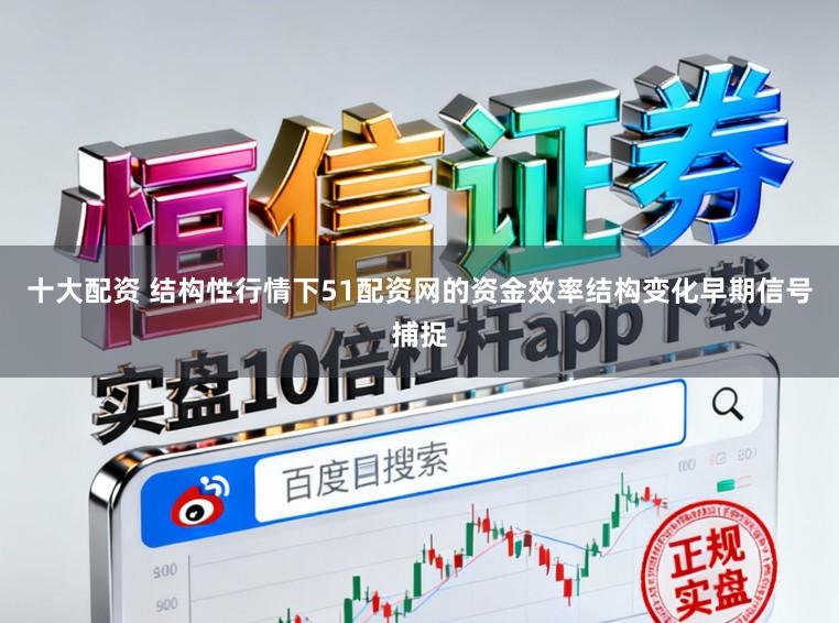 十大配资 结构性行情下51配资网的资金效率结构变化早期信号捕捉
