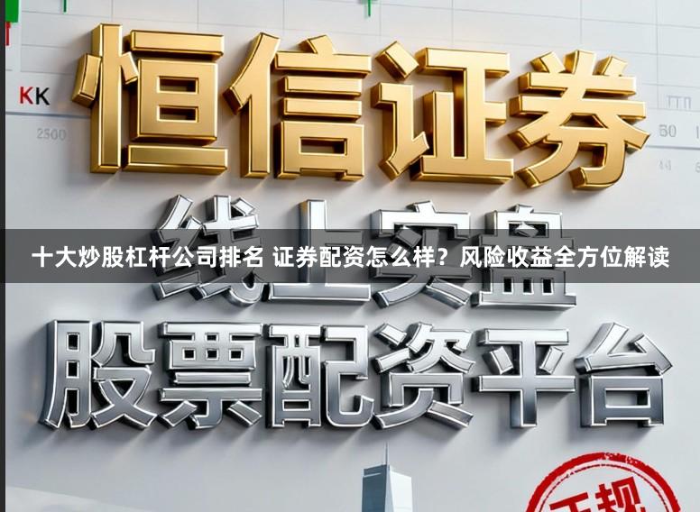十大炒股杠杆公司排名 证券配资怎么样？风险收益全方位解读